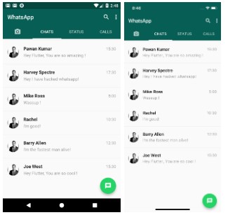 Flutter WhatsAppClone